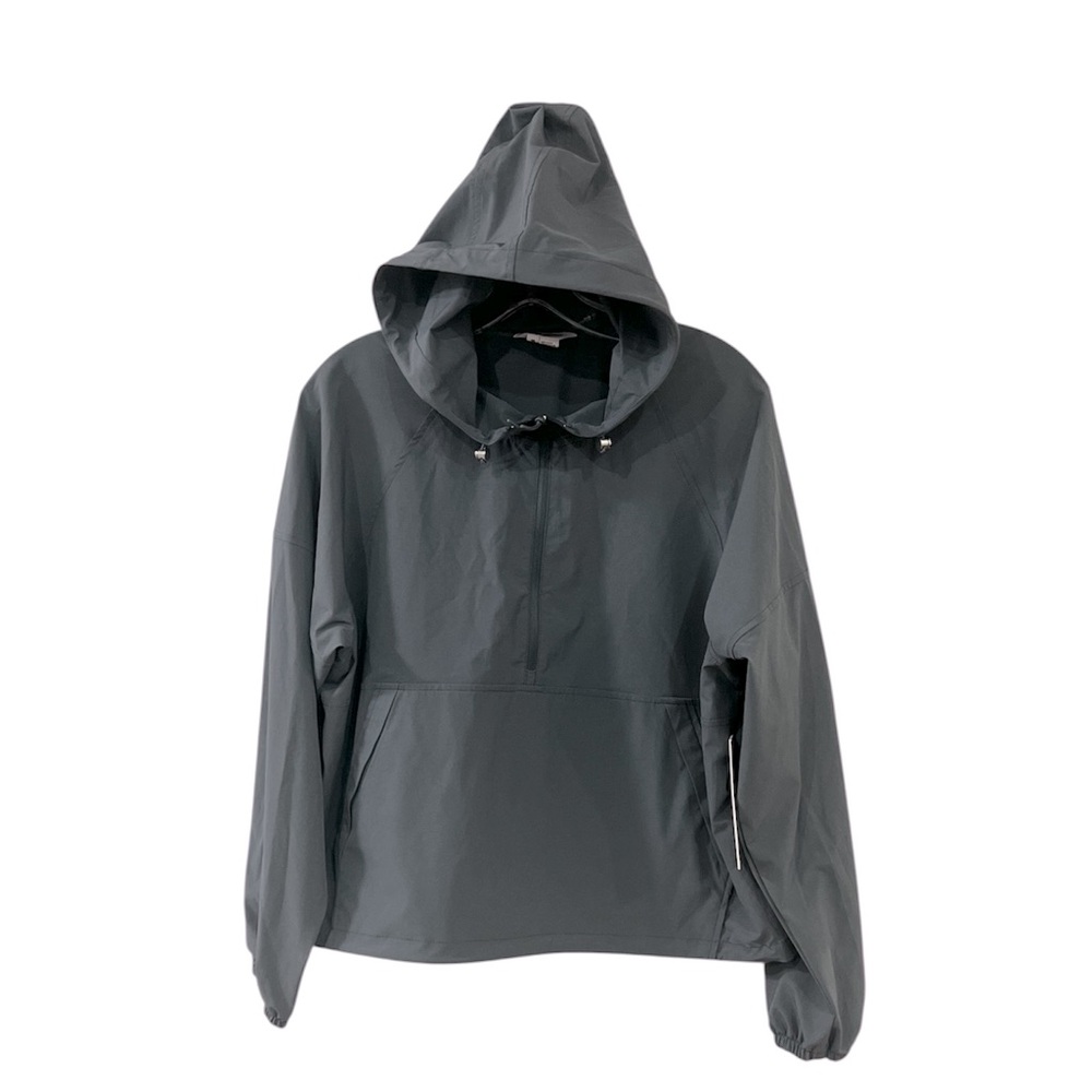 Dkny Sport Women's Ribbed Side & Front-Zip Hoodie  Size Medium